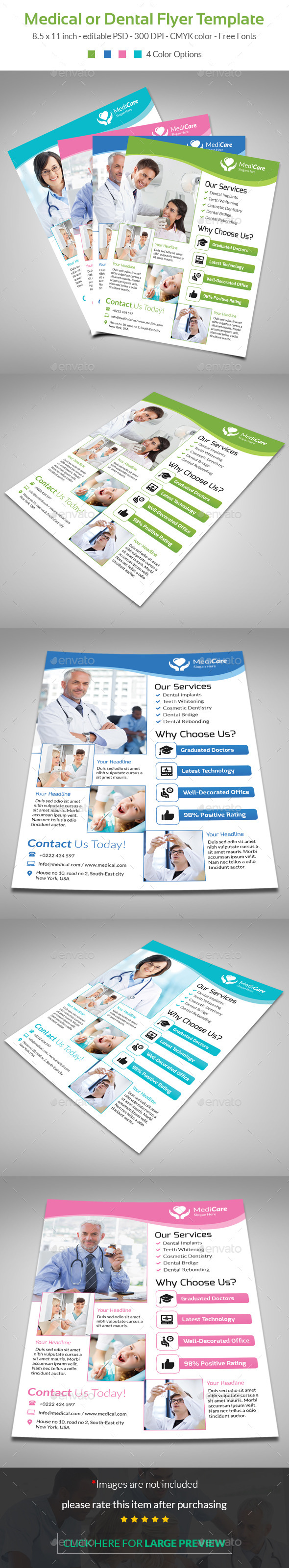 Medical/Dental Flyer Template (Corporate)