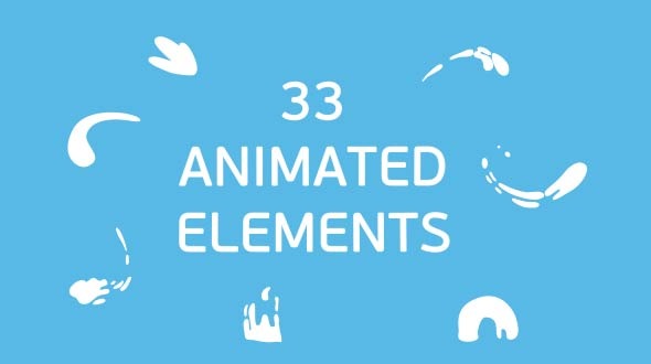 33 Splash Animated Elements 33 Splash Animated Elements