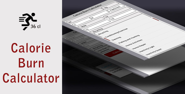 CodeCanyon Droid App for Calorie Burn Calculator 10258408 CodeCanyon Droid App for Calorie Burn Calculator 10258408