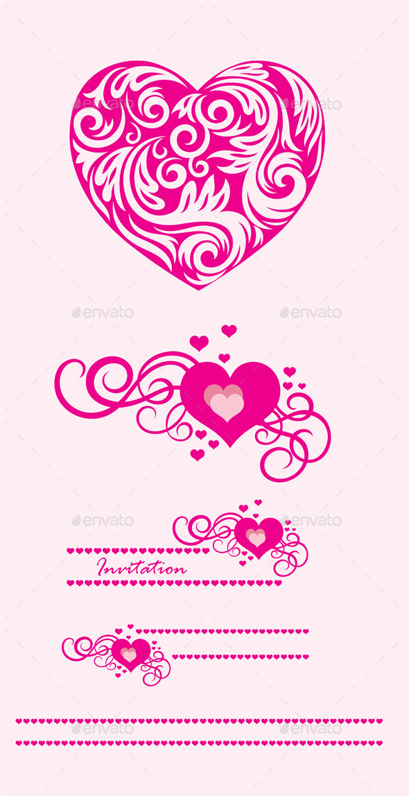 GraphicRiver Heart Ornament 10246318 GraphicRiver Heart Ornament 10246318