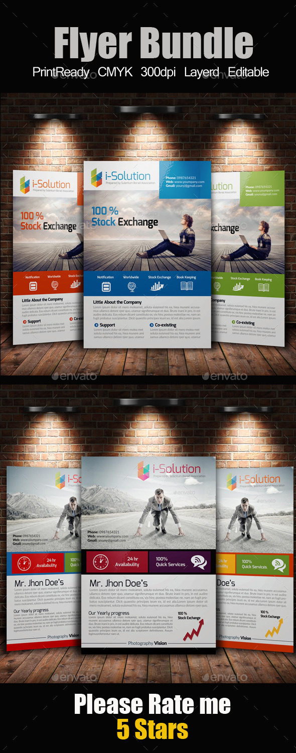GraphicRiver A4 Multi Use Business Flyer Bundle 10258720 GraphicRiver A4 Multi Use Business Flyer Bundle 10258720