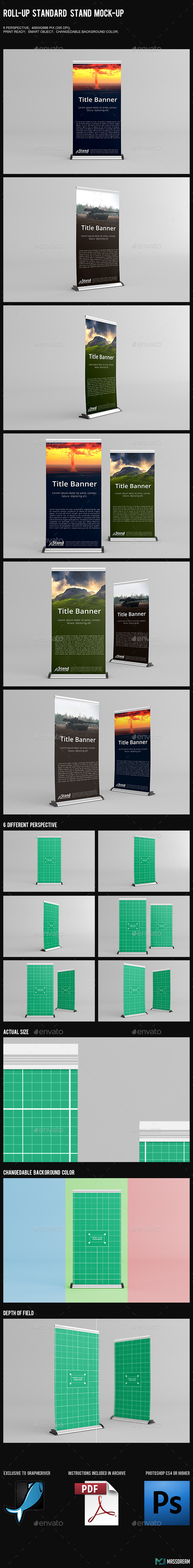 GraphicRiver Roll-Up Standard Stand Mock-Up 10258728 GraphicRiver Roll-Up Standard Stand Mock-Up 10258728