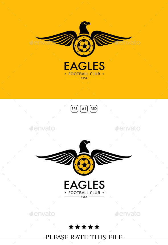GraphicRiver Football Eagle Logo 10258731 GraphicRiver Football Eagle Logo 10258731