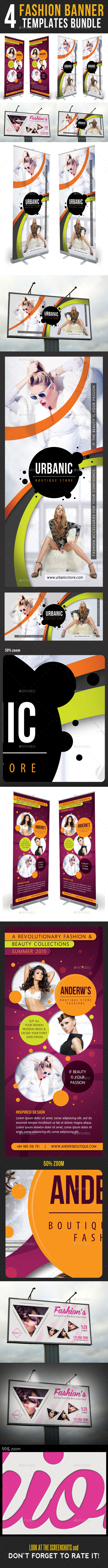 GraphicRiver 4 in 1 Fashion Banner Bundle 10223835 GraphicRiver 4 in 1 Fashion Banner Bundle 10223835