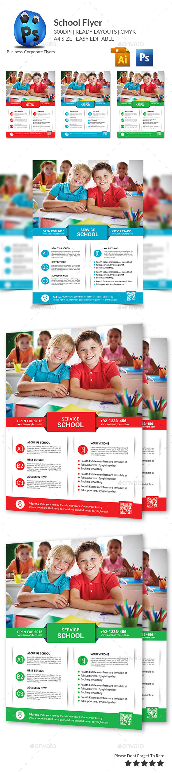GraphicRiver School Education Flyer Template 10259060 GraphicRiver School Education Flyer Template 10259060