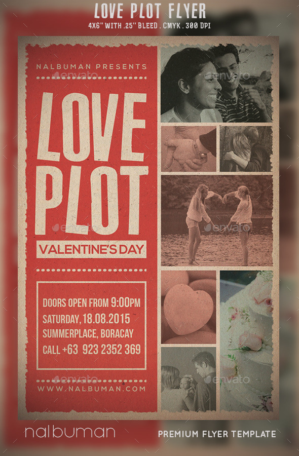 GraphicRiver Love Plot Flyer 10207906 GraphicRiver Love Plot Flyer 10207906