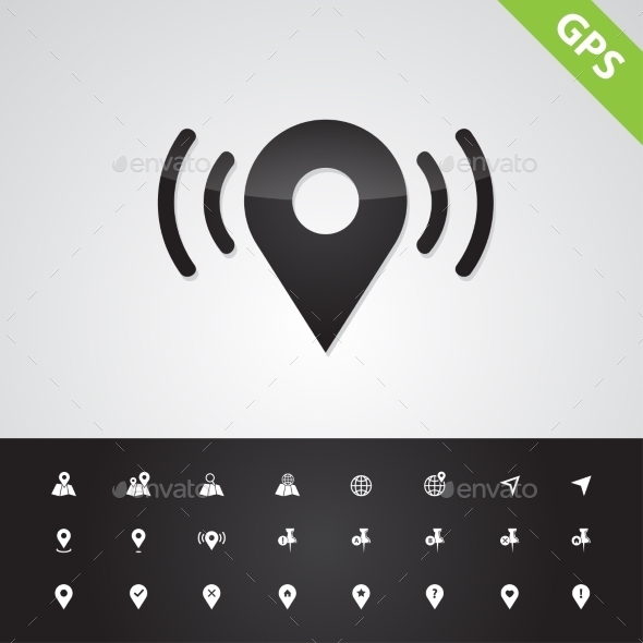 Set of Navigation Icons Set of Navigation Icons