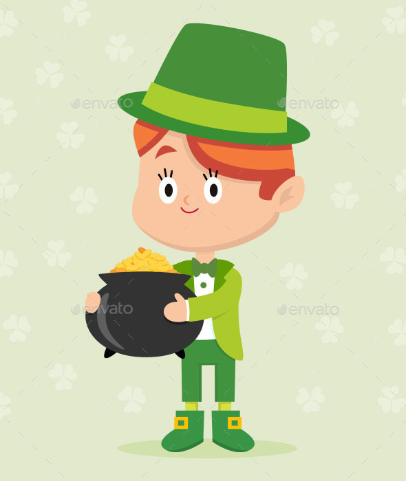 Leprechaun Character Pose Leprechaun Character Pose