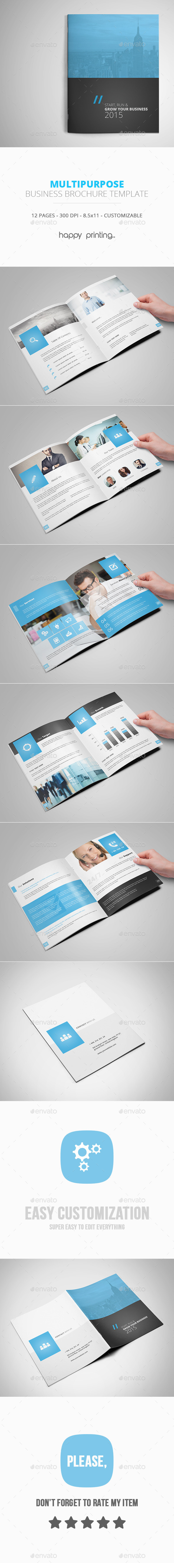 GraphicRiver Multipurpose Business Brochure Template 10262032 GraphicRiver Multipurpose Business Brochure Template 10262032