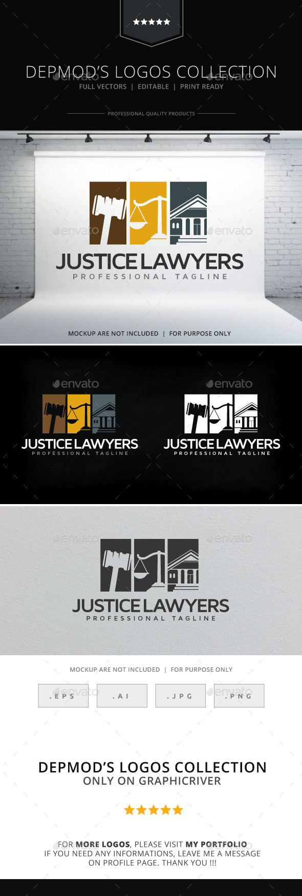 GraphicRiver Justice Lawyers Logo 10265072 GraphicRiver Justice Lawyers Logo 10265072