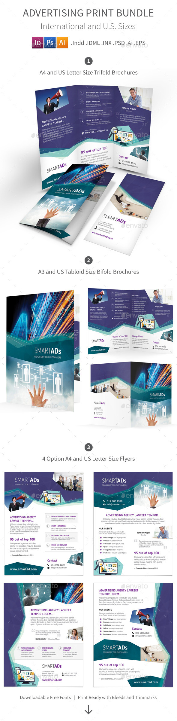 GraphicRiver Advertising Print Bundle 10266241 GraphicRiver Advertising Print Bundle 10266241