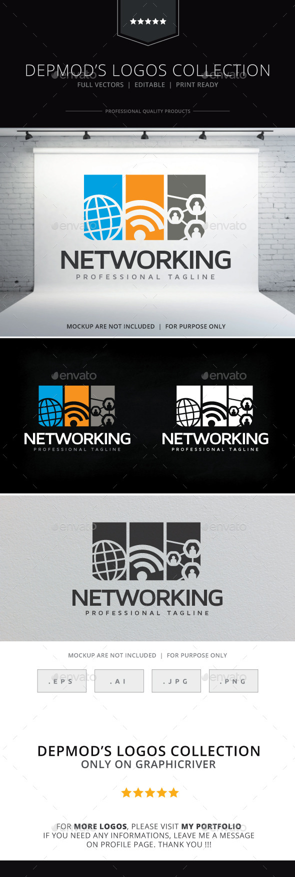 GraphicRiver Networking Logo 10266942 GraphicRiver Networking Logo 10266942