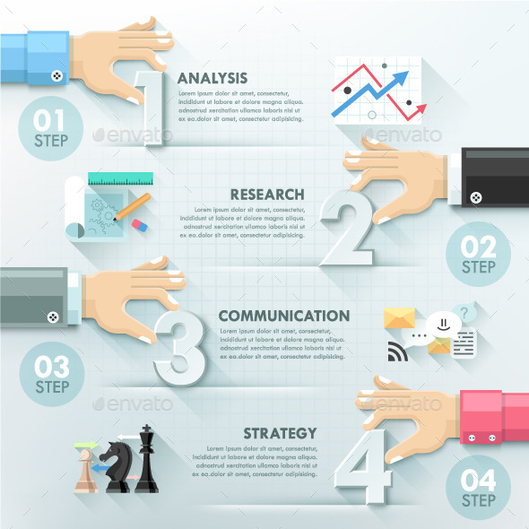 GraphicRiver Business Hands Teamwork Infographics Template 10267082 GraphicRiver Business Hands Teamwork Infographics Template 10267082