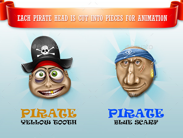 GraphicRiver Happy Pirates 10267653 GraphicRiver Happy Pirates 10267653