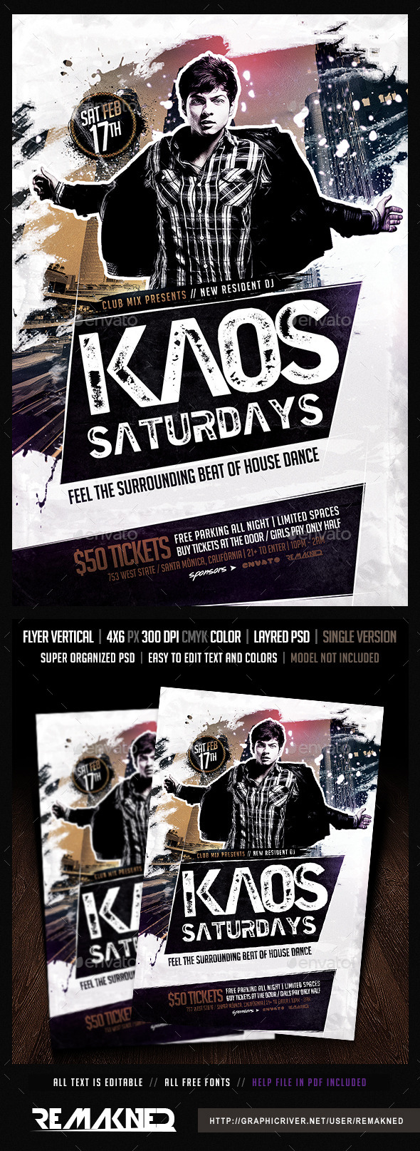 GraphicRiver New DJ Resident Flyer Template PSD 10269086 GraphicRiver New DJ Resident Flyer Template PSD 10269086