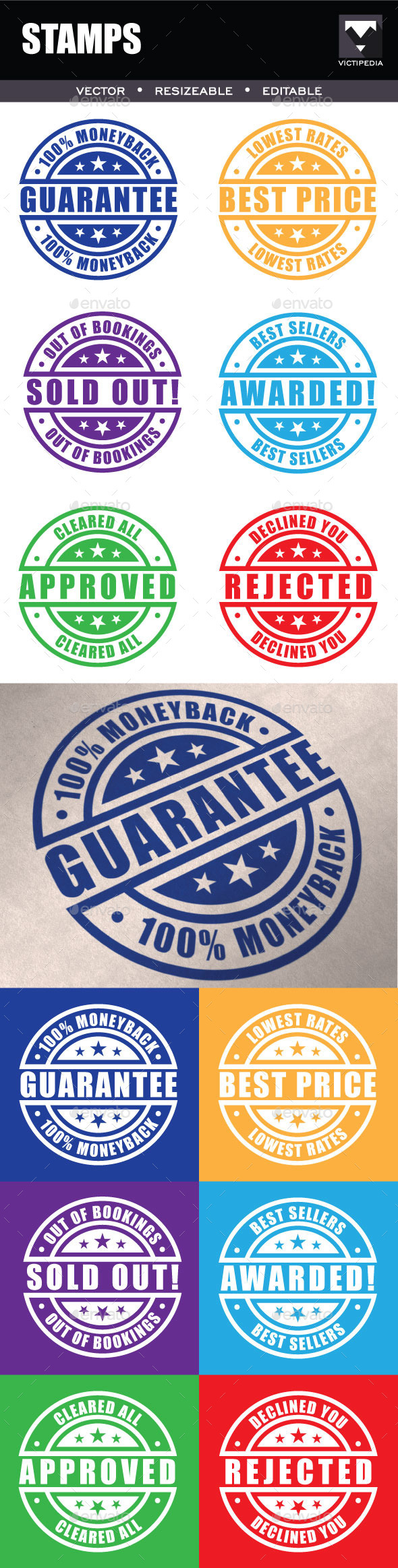 GraphicRiver 6 Different Stamps 10269538 GraphicRiver 6 Different Stamps 10269538