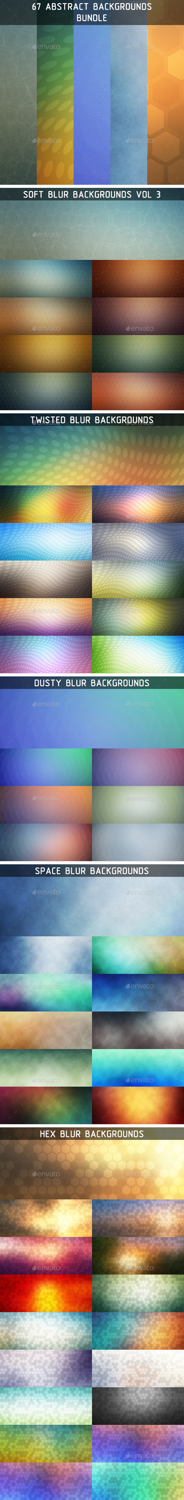 GraphicRiver 67 Abstract Backgrounds Bundle 10270377 GraphicRiver 67 Abstract Backgrounds Bundle 10270377