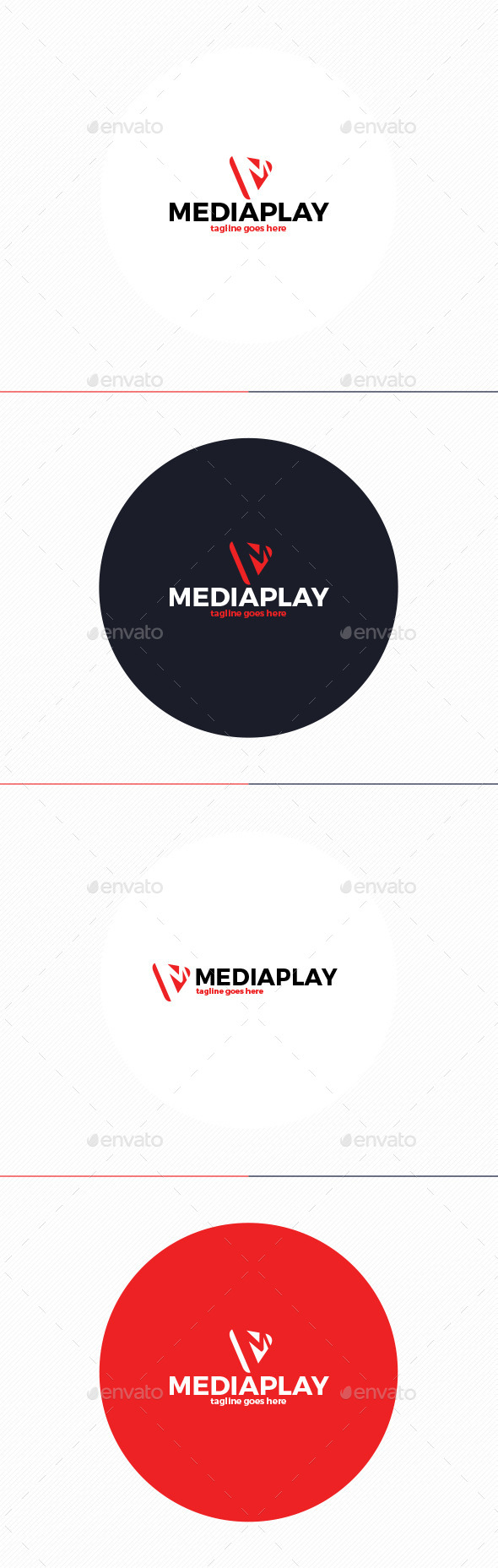 GraphicRiver Media Play Logo Letter M 10271564 GraphicRiver Media Play Logo Letter M 10271564