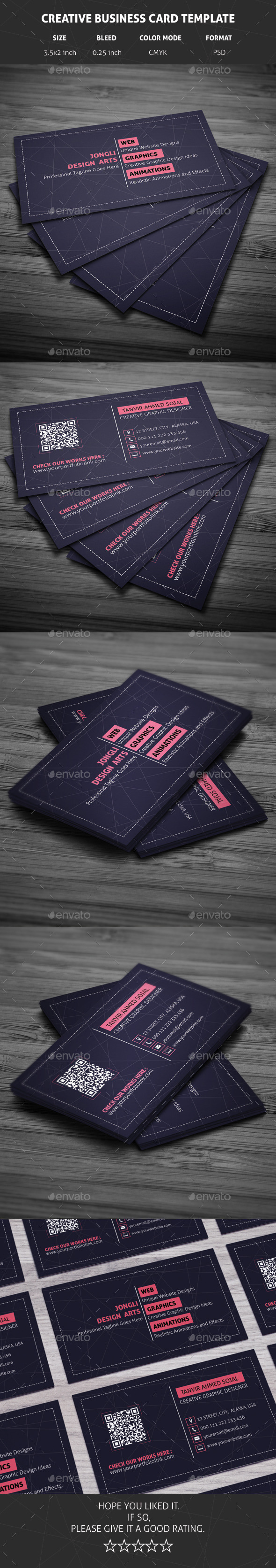 GraphicRiver Creative Business Card Template 10271792 GraphicRiver Creative Business Card Template 10271792