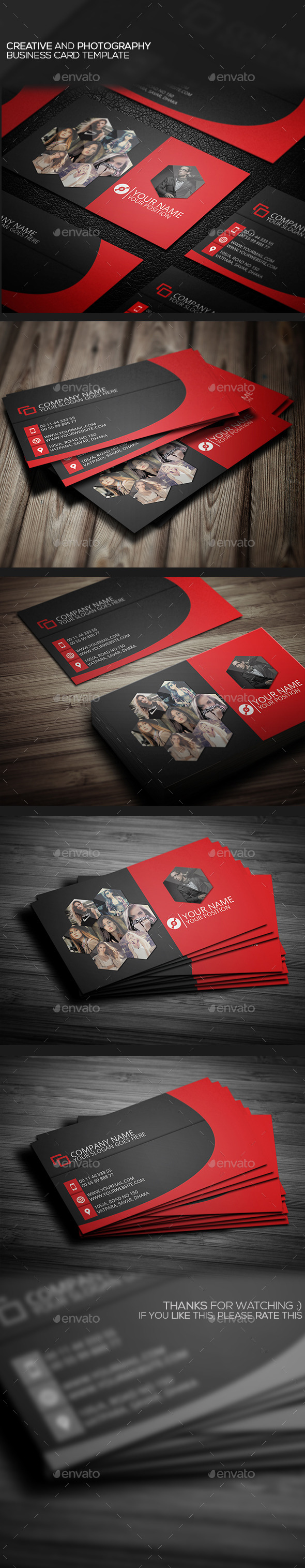 GraphicRiver Creative And Photography Business Card Template 10272102 GraphicRiver Creative And Photography Business Card Template 10272102