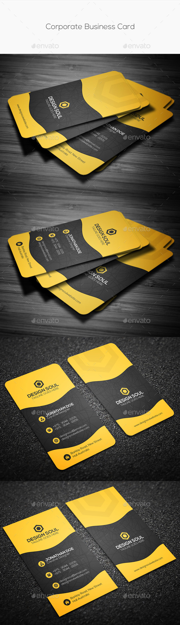 GraphicRiver Corporate Business Card 10272189 GraphicRiver Corporate Business Card 10272189