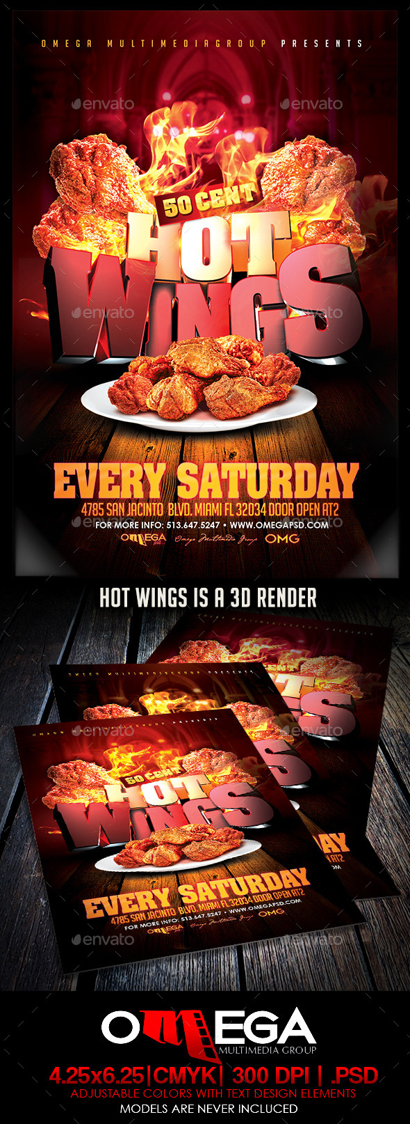 GraphicRiver Hot Wings 10240678 GraphicRiver Hot Wings 10240678