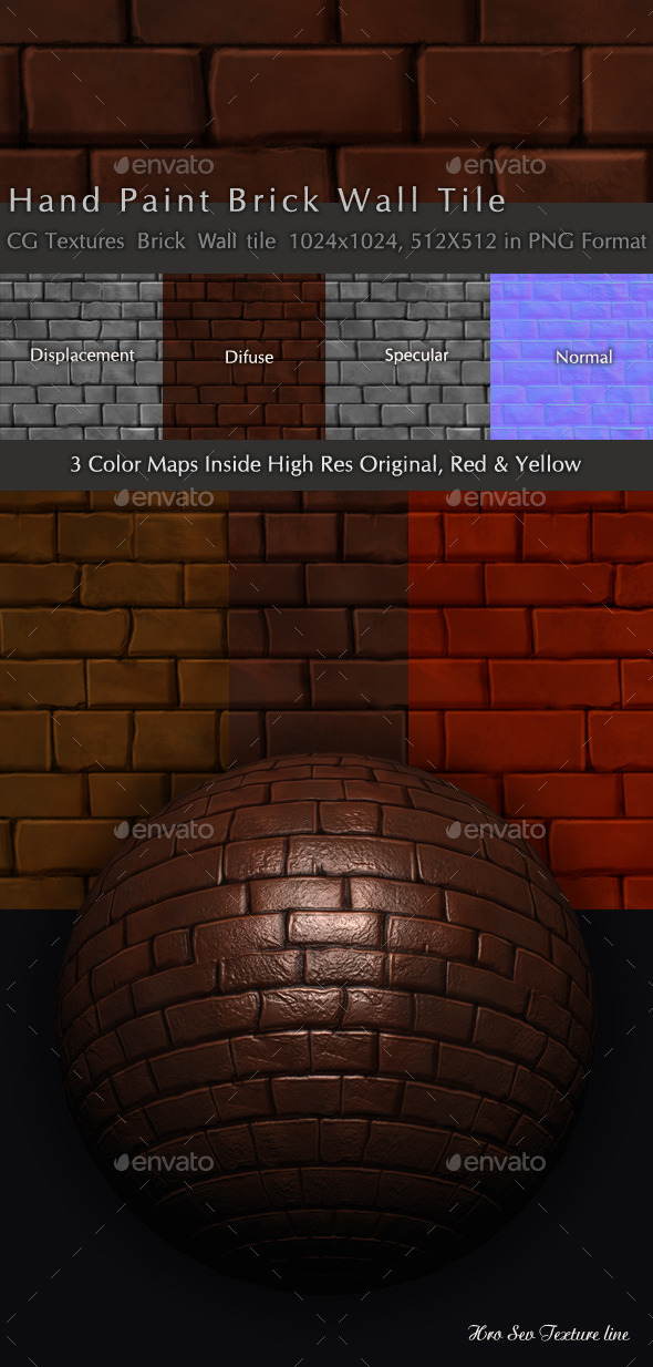 3DOcean Brick Wall Texture Pack B1 10276115 3DOcean Brick Wall Texture Pack B1 10276115