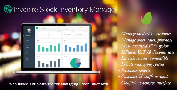 CodeCanyon Invenire Stock Inventory Manager 10277095