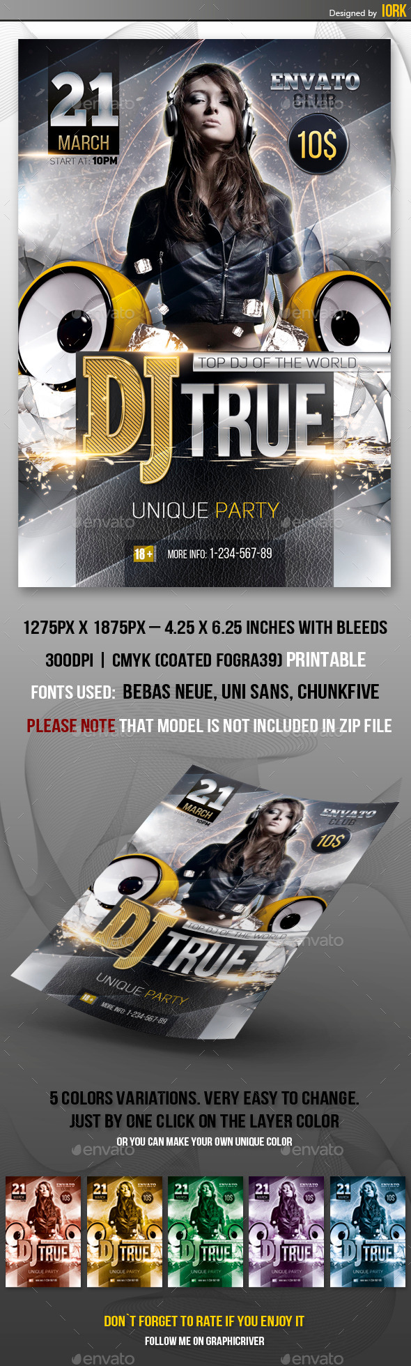 Dj Party Flyer (Flyers)