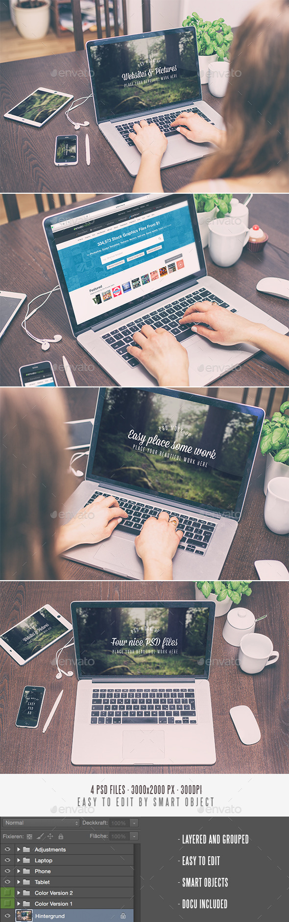 GraphicRiver Work Desk Realistic Mock Up 10277615 GraphicRiver Work Desk Realistic Mock Up 10277615