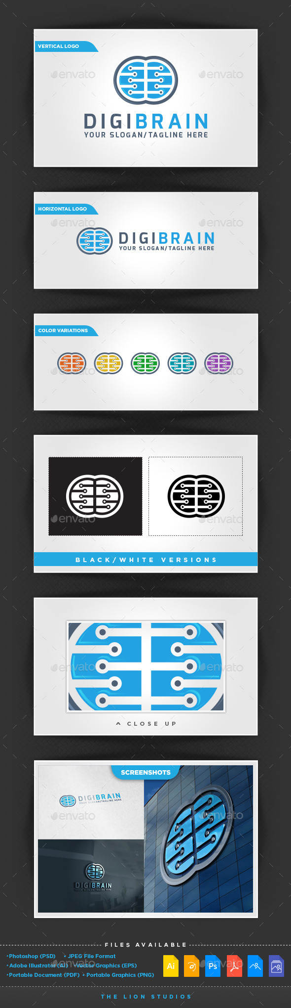 GraphicRiver DigiBrain Logo 10278299 GraphicRiver DigiBrain Logo 10278299