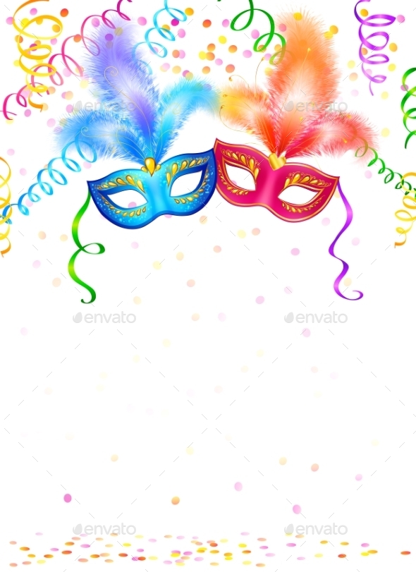 GraphicRiver Carnival Masks 10278653 GraphicRiver Carnival Masks 10278653