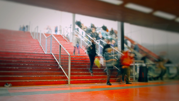 People on Stairs and Escalators People on Stairs and Escalators