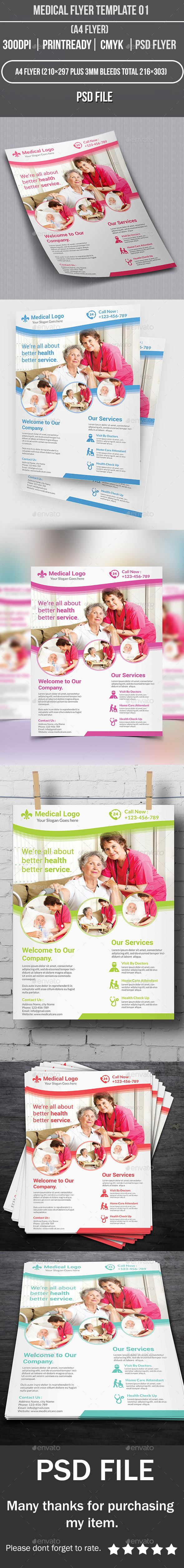 GraphicRiver Medical Flyer Template 01 10280636 GraphicRiver Medical Flyer Template 01 10280636