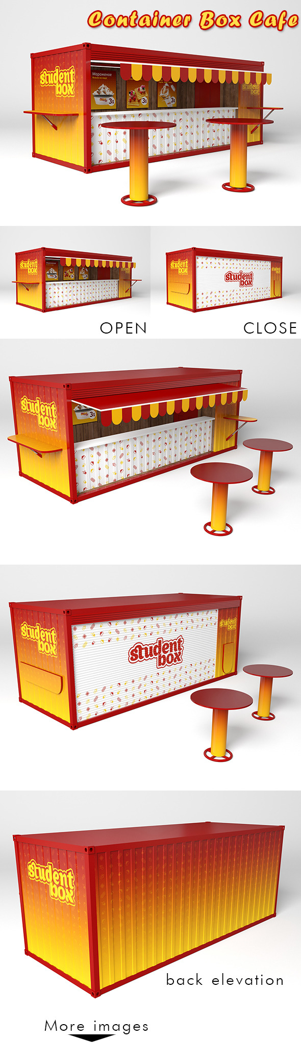 3DOcean Container Box Cafe 10280848 3DOcean Container Box Cafe 10280848