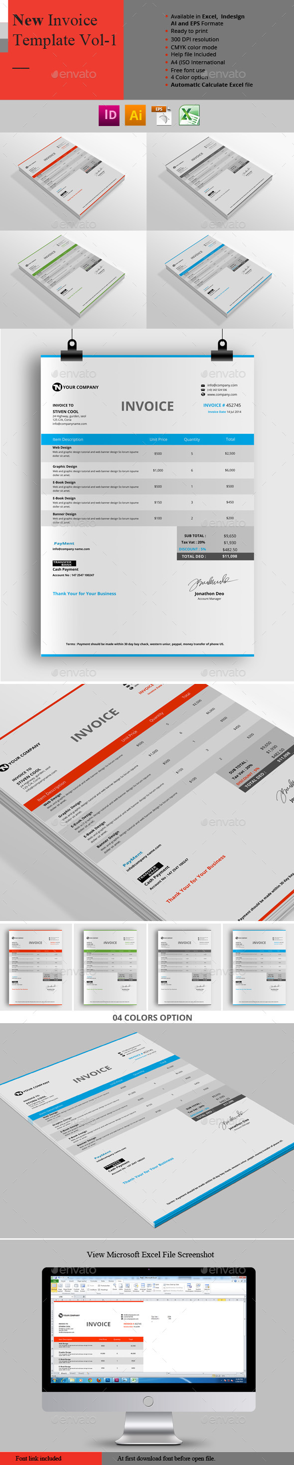 GraphicRiver New Invoice Template Vol-1 10239879 GraphicRiver New Invoice Template Vol-1 10239879
