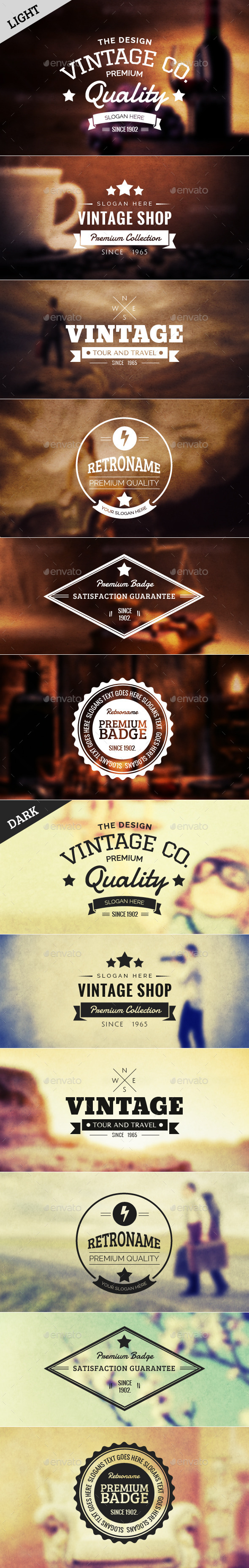 GraphicRiver Retro Badge Vol 3 10285509 GraphicRiver Retro Badge Vol 3 10285509