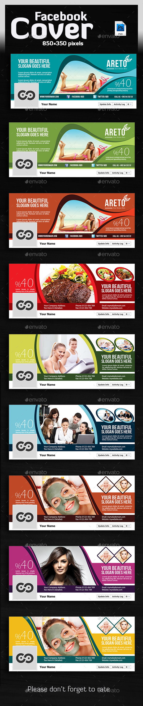 GraphicRiver Bundle Facebook Timelines Covers 10245168 GraphicRiver Bundle Facebook Timelines Covers 10245168