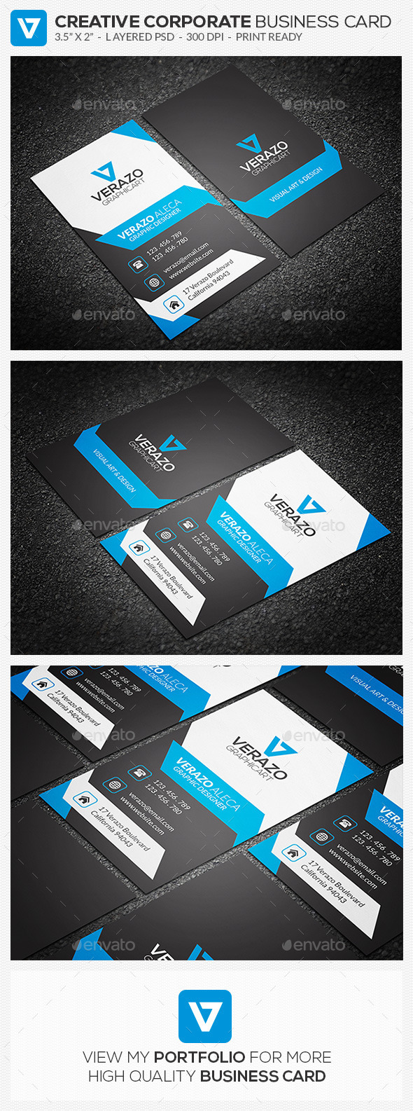 GraphicRiver Creative & Modern Corporate Business Card 72 10287707 GraphicRiver Creative & Modern Corporate Business Card 72 10287707