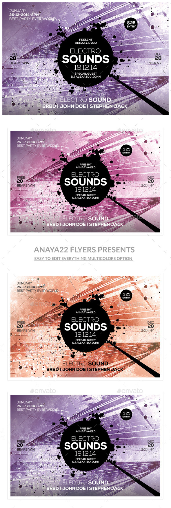 GraphicRiver Futuristic Flyer Templates 10287862 GraphicRiver Futuristic Flyer Templates 10287862