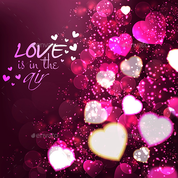 GraphicRiver Abstract Background Card with Hearts 10288168 GraphicRiver Abstract Background Card with Hearts 10288168