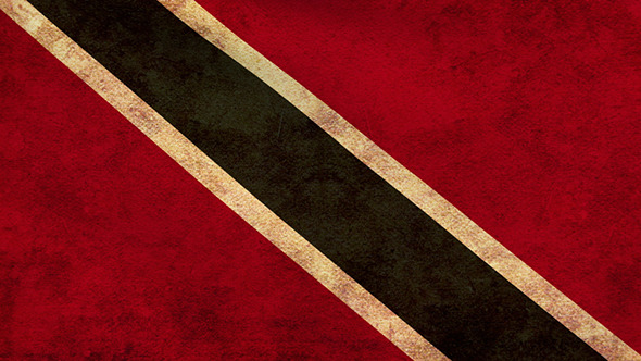 Trinidad and Tobago Flag 2 Pack Grunge and Retro Trinidad and Tobago Flag 2 Pack Grunge and Retro