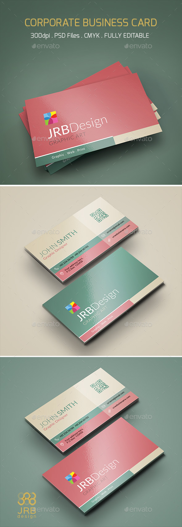 GraphicRiver Corporate Business Card 10289422 GraphicRiver Corporate Business Card 10289422