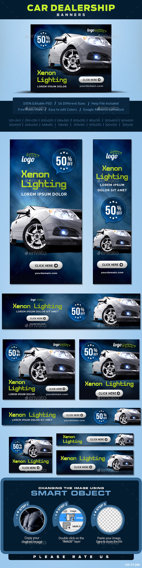 GraphicRiver Car Accessories Banners 10290083 GraphicRiver Car Accessories Banners 10290083