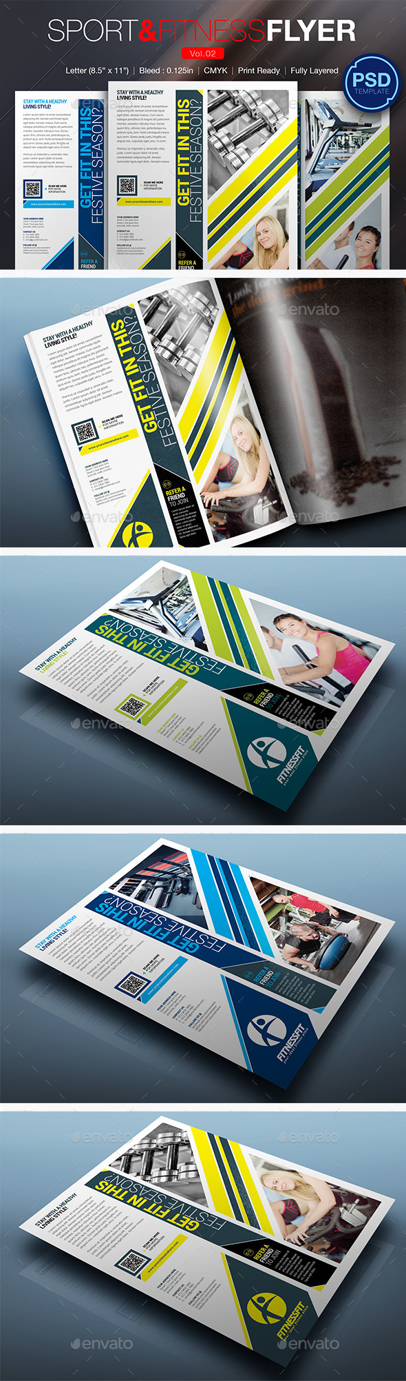 GraphicRiver Sport & Fitness Flyer Vol.02 10290192 GraphicRiver Sport & Fitness Flyer Vol.02 10290192