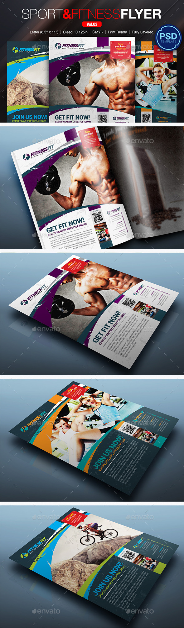 GraphicRiver Sport & Fitness Flyer Vol.03 10290209 GraphicRiver Sport & Fitness Flyer Vol.03 10290209