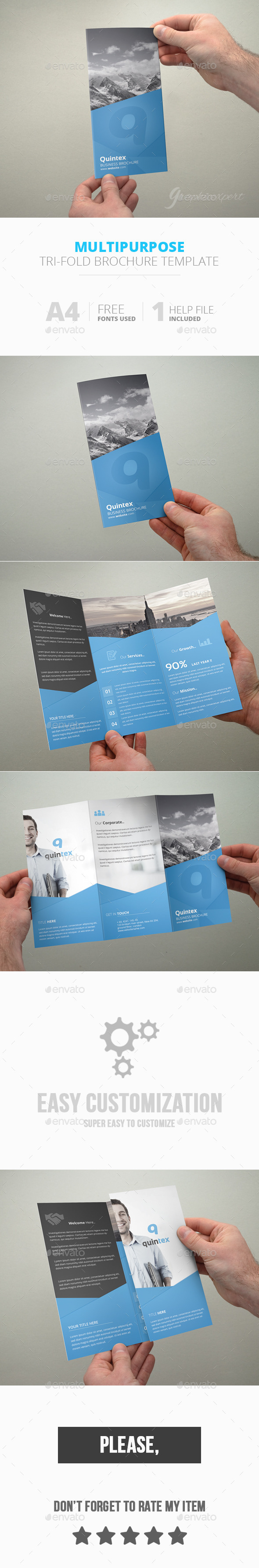 Tri-Fold Brochure Multipurpose Tri-Fold Brochure Multipurpose