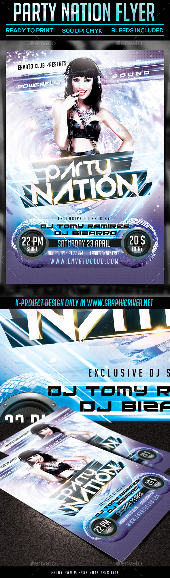 GraphicRiver Party Nation Flyer 10290785 GraphicRiver Party Nation Flyer 10290785