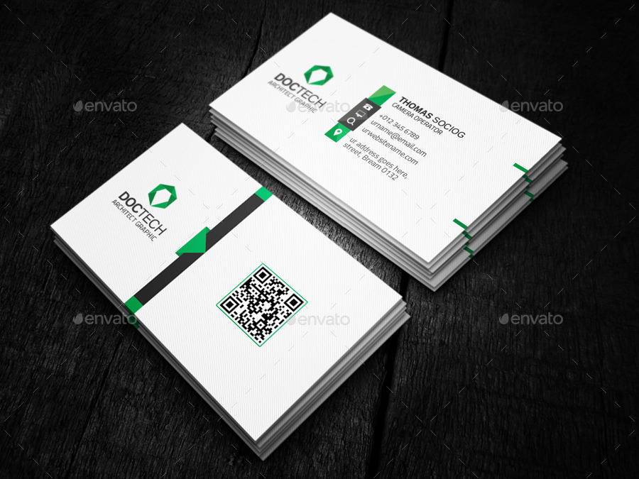 Corporate Business Card by -axnorpix | GraphicRiver