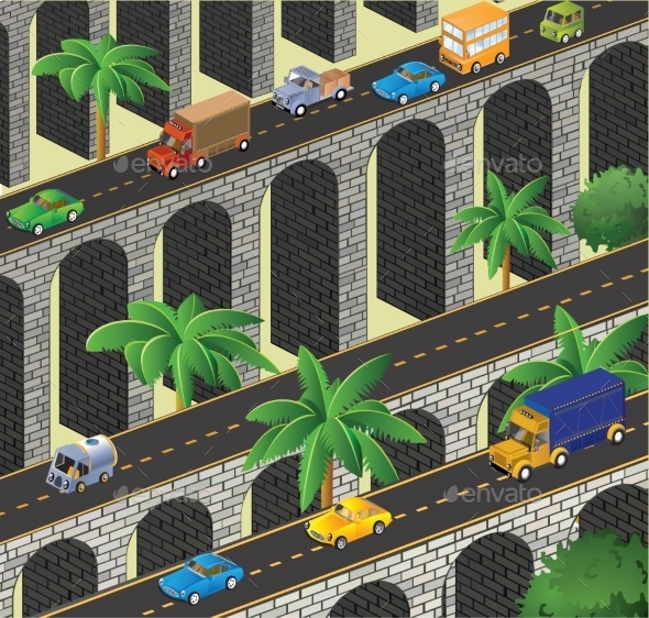 GraphicRiver Vector Road 10293445 GraphicRiver Vector Road 10293445